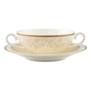 Soup cup & saucer 2pcs