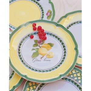 French Garden Valence Salad plate