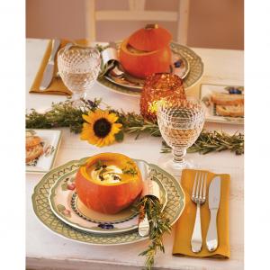 French Garden Orange Flat plate