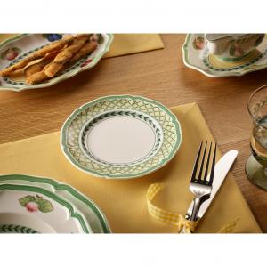 French Garden Orange Bread & butter plate