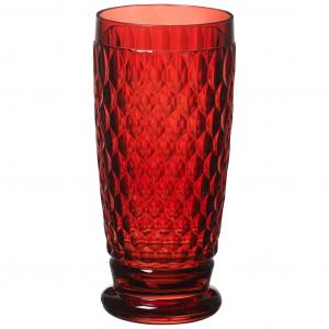 Boston coloured Highball/beer tumbler red