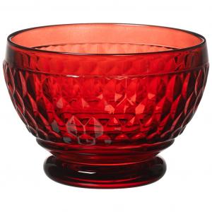 Boston coloured Individual bowl red