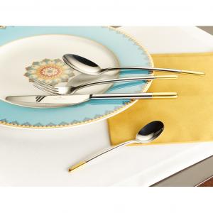 Ella partially gold plated Dinner spoon