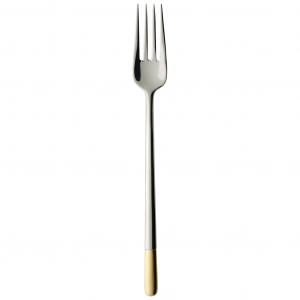 Ella partially gold plated Dinner fork