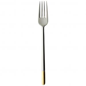 Ella partially gold plated Dessert fork