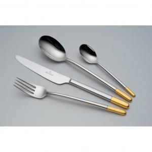 Ella partially gold plated Dessert fork