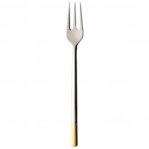 Ella partially gold plated Pastry fork