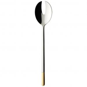 Ella partially gold plated Salad serving fork