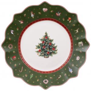 Toy's Delight Salad plate green