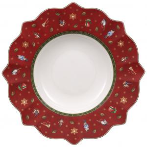 Toy's Delight Deep plate red