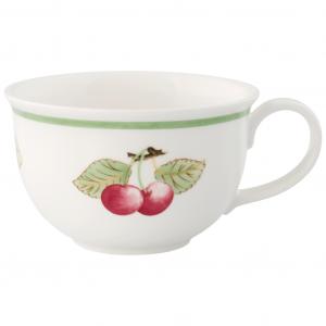 Charm & Breakfast French Garden White coffee cup XL