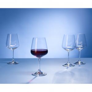 Ovid Red wine goblet Set 4pcs