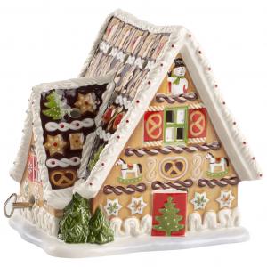 Gingerb.House w/music box