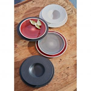 Manufacture Gris flat plate 27cm