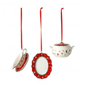 Toy's Delight Decoration Ornaments serving items, 3pcs.