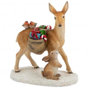 Fawn with gifts