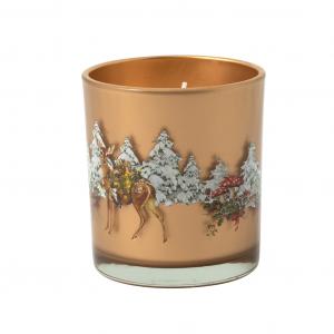 Winter Specials tealight Angel gold 7.5x9.5cm