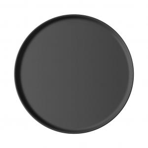 Iconic univerzális tányér fekete 24x2cm