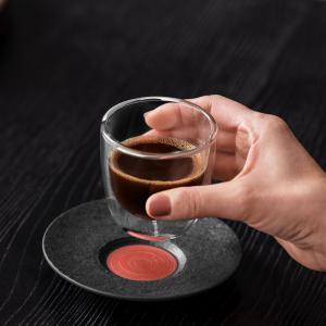 Manufacture Rock Glow Saucer white coffee cup