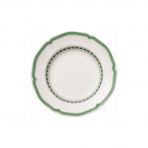 French Garden Green Line deep plate 23cm