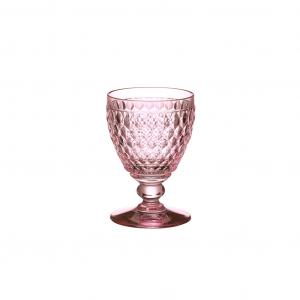 Boston coloured White wine goblet rose