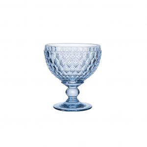 Boston coloured Champagne / dessert bowl blue