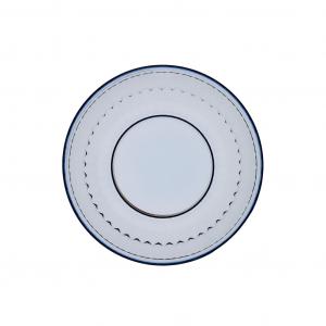 Boston coloured Salad plate blue