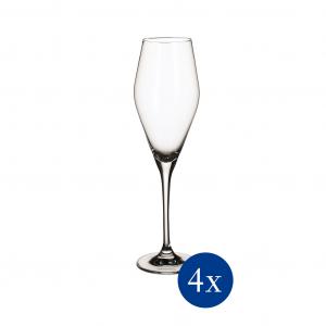 La Divina Champagne flute, Set 4 pcs