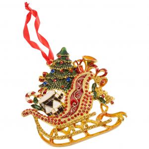 Winter Collage Accessoires Metal hanger Sleigh