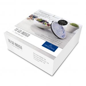 To Go Indigo Dish M