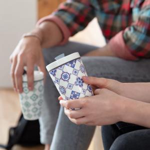 To Go Indigo Mug -GK