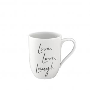 Statement Mug Live Love Laugh