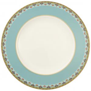 Samarkand Aquamarin lapos tányér 28cm