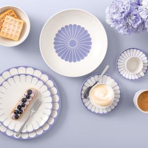 Fleur Blue mokkás csésze alj