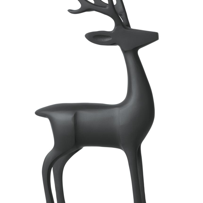 Christmas Chic szarvas fekete 36 cm