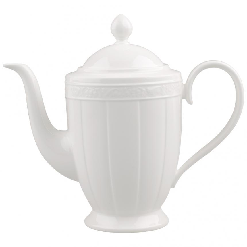 White Pearl Coffeepot 6 pers.