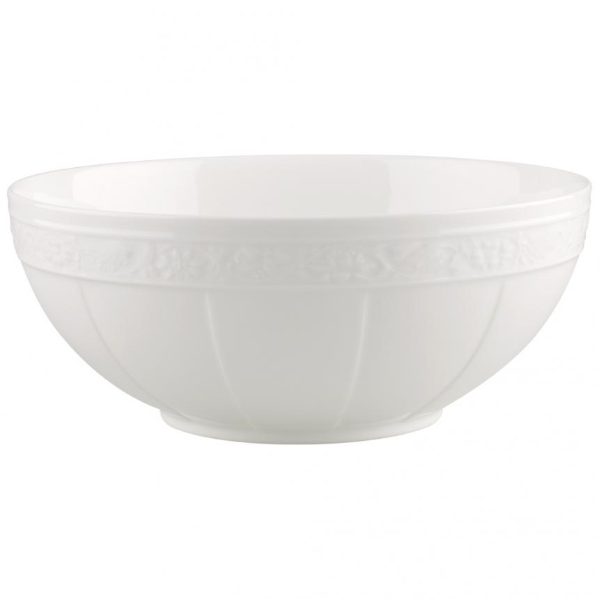 White Pearl Salad bowl