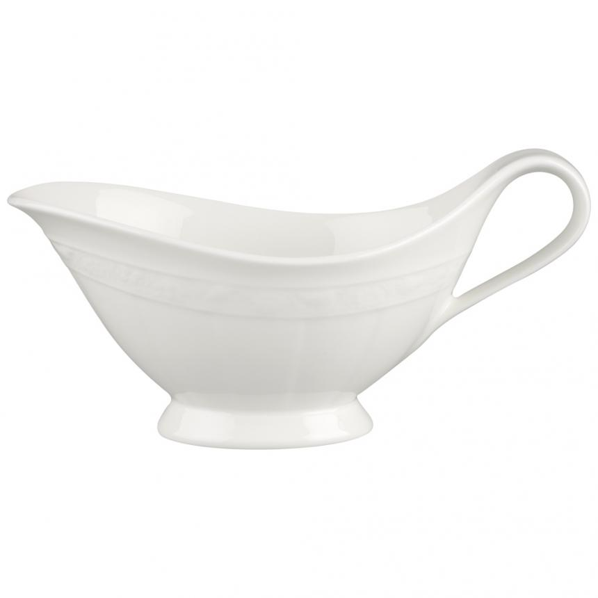 White Pearl Sauceboat without saucer