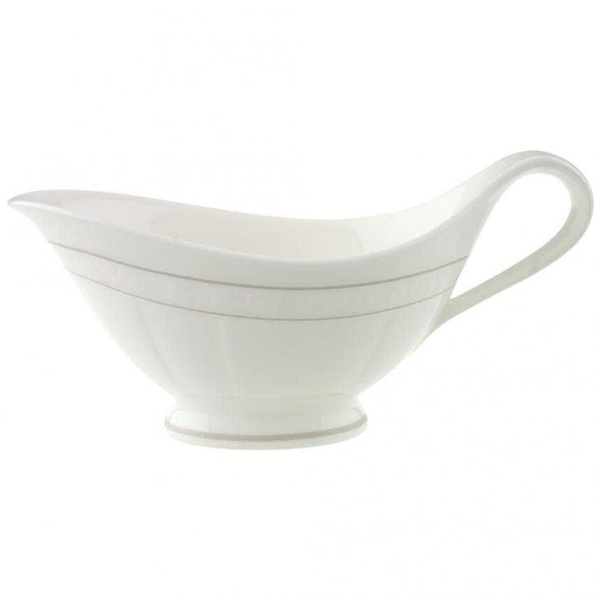 Gray Pearl Sauceboat without saucer