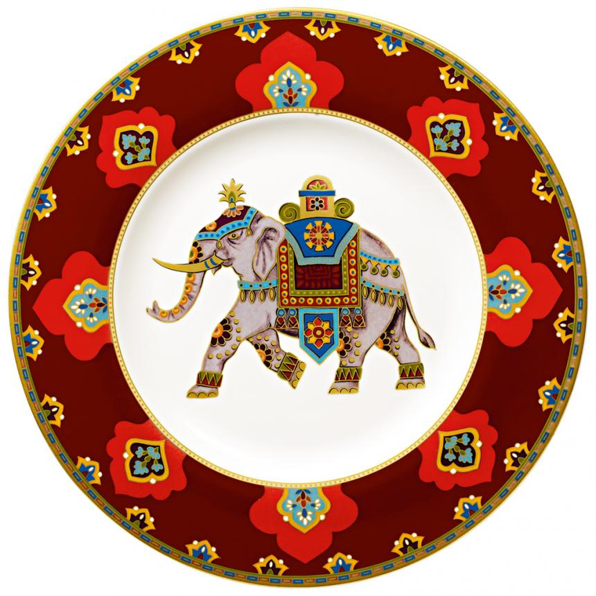 Samarkand Rubin Salad plate