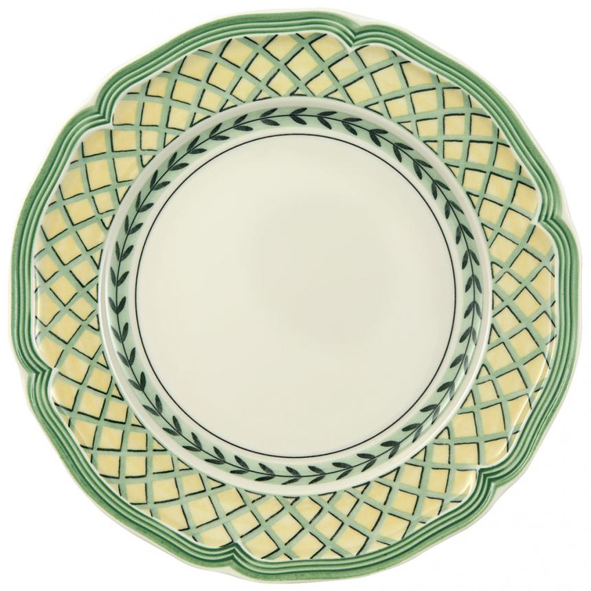 French Garden Orange Salad plate