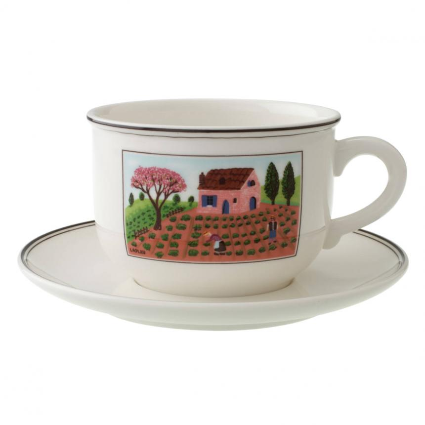 Breakfast cup&saucer 2pcs