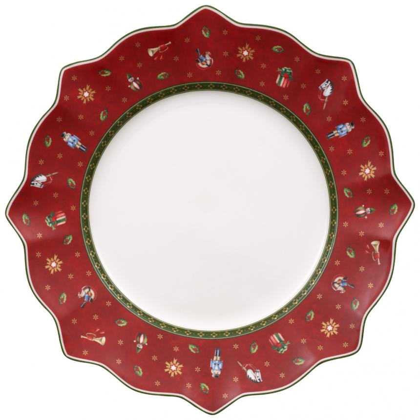 Toy's Delight Flat plate red