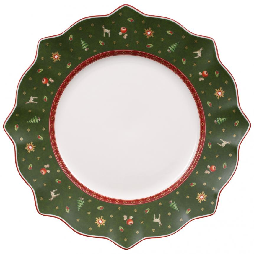 Toy's Delight Flat plate green