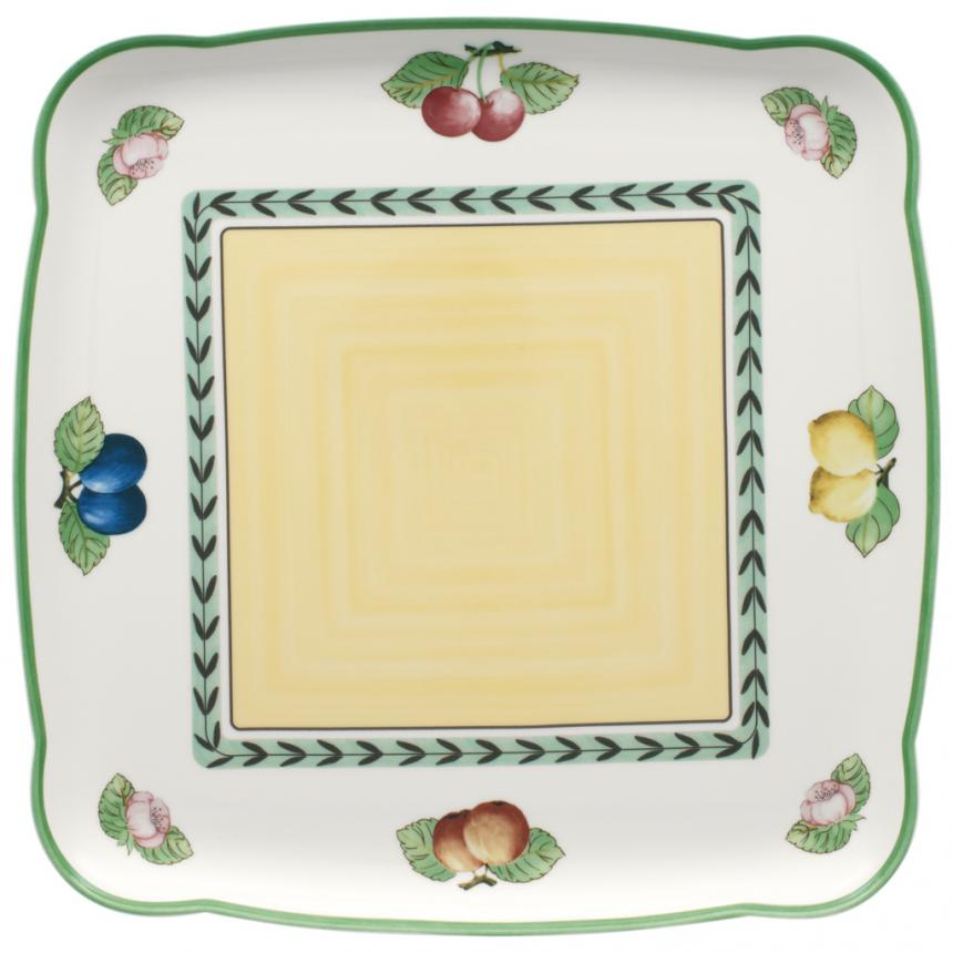 Charm & Breakfast French Garden Square platter