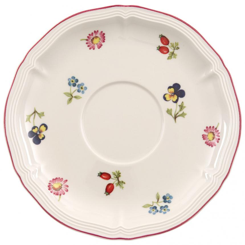 Petite Fleur Saucer breakfast cup