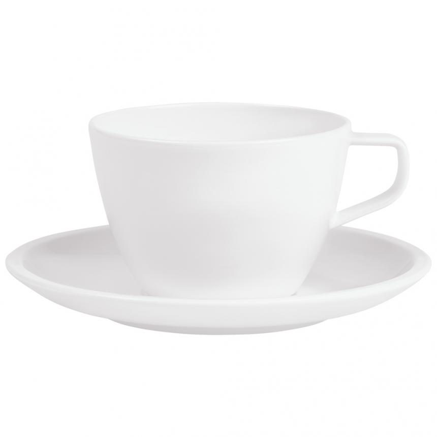 Wh.coffee cup&saucer2pcs.