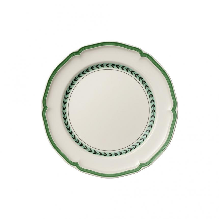 French Garden Green Line flat plate 26cm