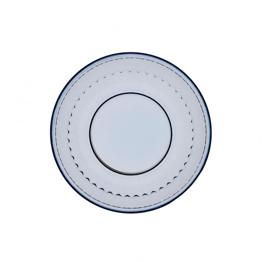 Boston coloured Salad plate blue