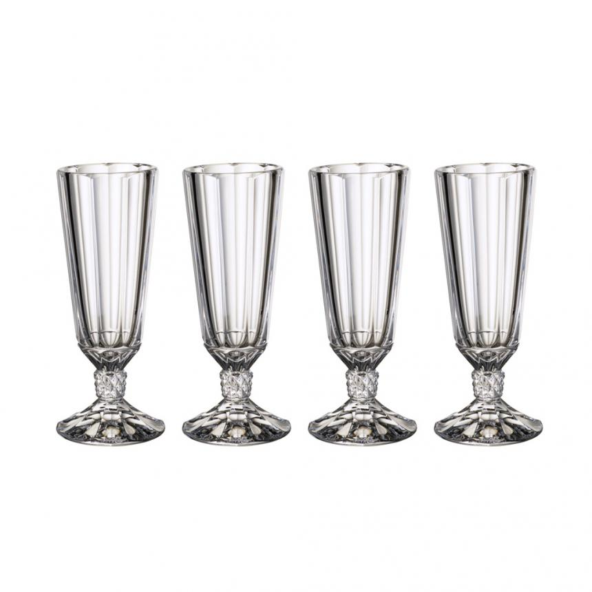 Opéra Champagne flute Set 4pcs